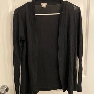 Black JCrew Cardigan